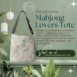 The Ultimate Mahjong Lovers Tote Bag
