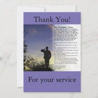 The Ultimate Price Soldier and Veterans card