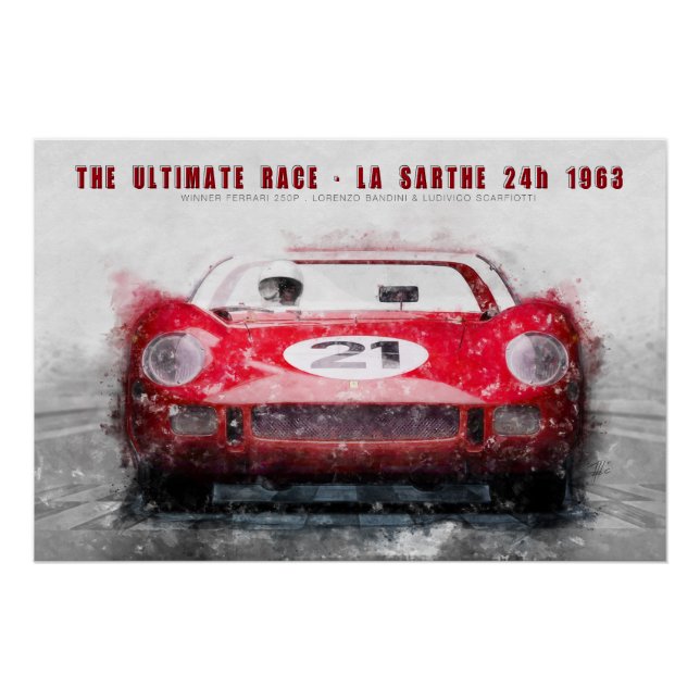 The ultimate race 1963 poster (Front)