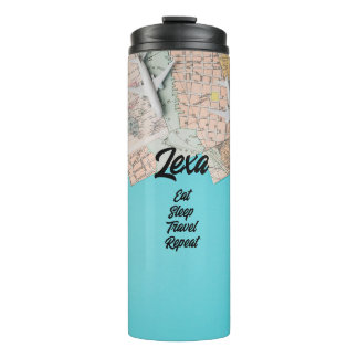 The Ultimate Traveller Wanderlust Vacation Travel Thermal Tumbler