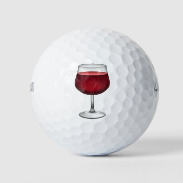 **THE ULTIMATE WINE ENTHUSIAST** GOLF BALLS (Front)