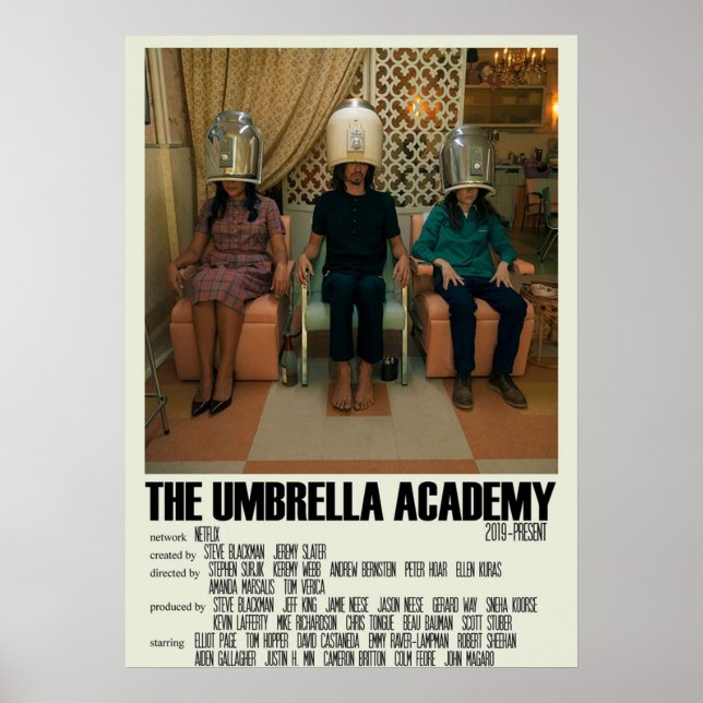 The Umbrella Academy Alternative Art TV Show Large Poster (Front)