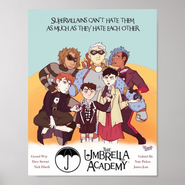The Umbrella Academy Poster (Front)