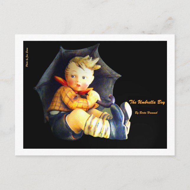 The Umbrella Boy Postcard (Front)