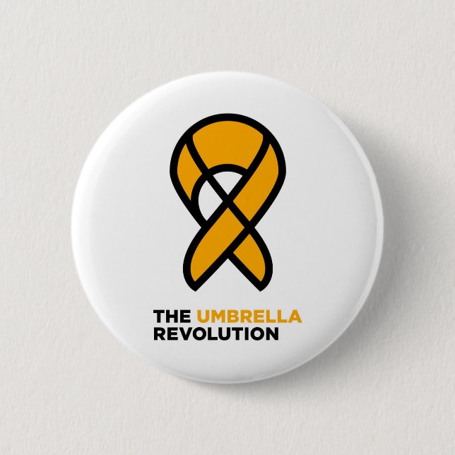 The Umbrella Revolution Button - Standard Size (Front)