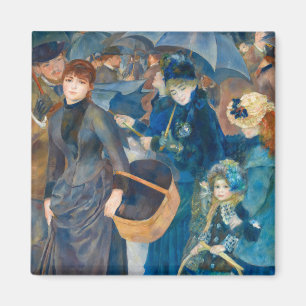 The Umbrellas, 1881-1886 by Pierre-Auguste Renoir Magnet
