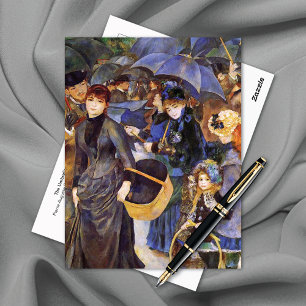 The Umbrellas Pierre-Auguste Renoir Postcard