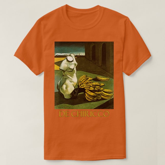 The Uncertainty of the Poet by Giorgio de Chirico T-Shirt (Design Front)