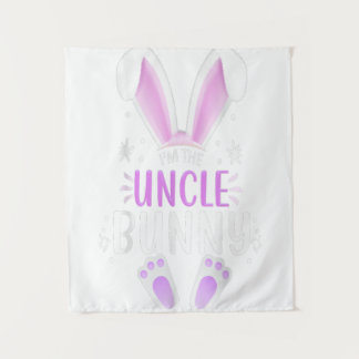 The Uncle Bunny Easter Day Rabbit Family Tapestry