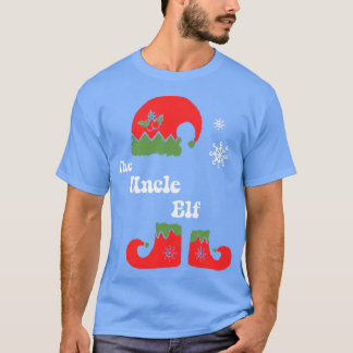 The Uncle Elf Christmas Elf Tee Family Matching Gi