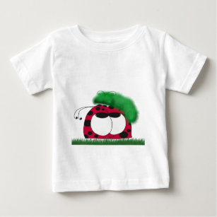 The Uncommon Friends Ladybug and Caterpillar Baby T-Shirt