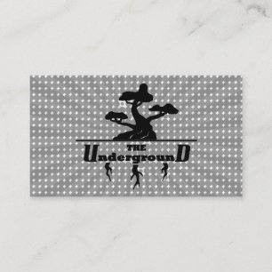The Underground Business Cards Grey Cage