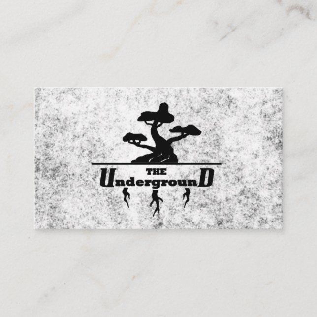 The Underground Business Cards Marble (Front)