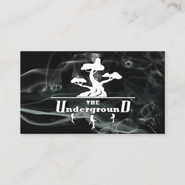 The Underground Business smoky Card (Front)