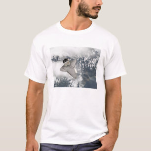 The underside of space shuttle Discovery T-Shirt