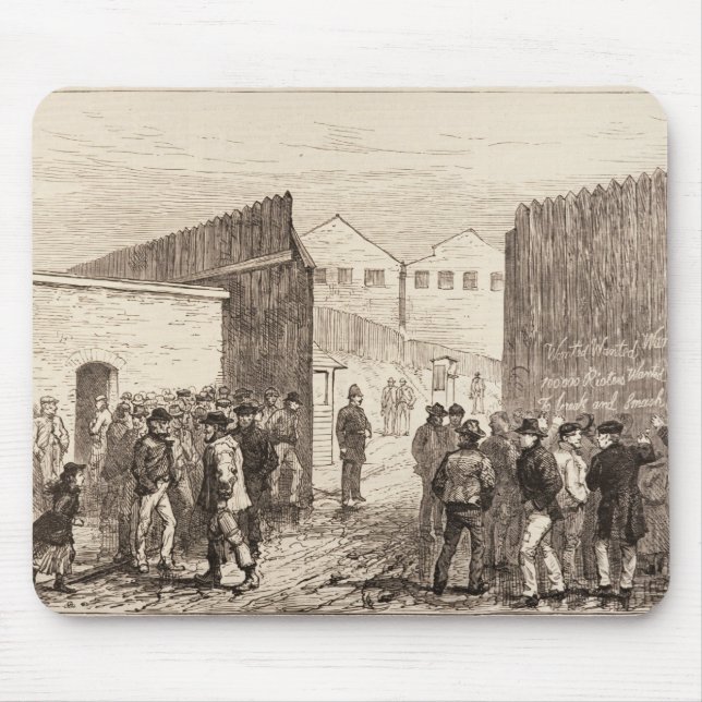 The Unemployed of London Mouse Pad (Front)