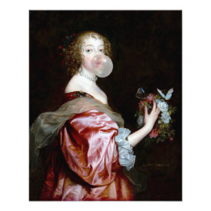 The unexpected arrival of butterflies photo print