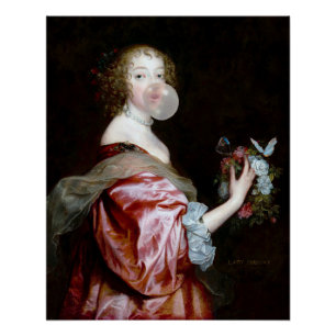 The unexpected arrival of butterflies poster