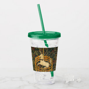 The Unicorn in Captivity Acrylic Tumbler