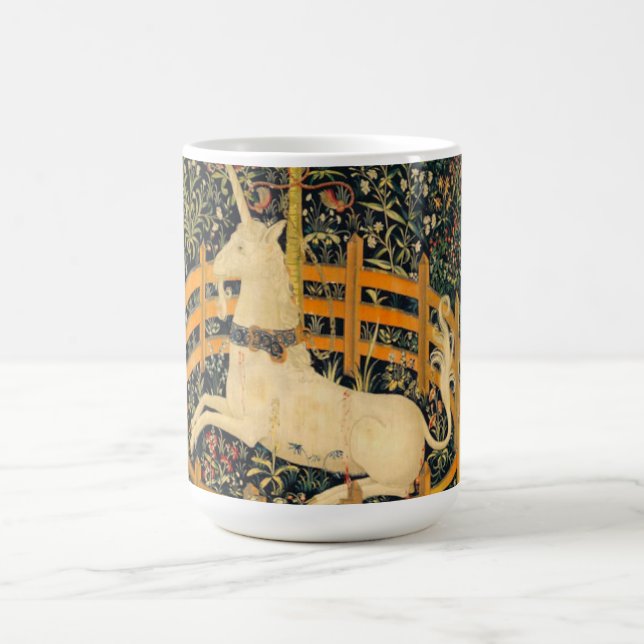 The Unicorn in Captivity Magic Mug (Center)