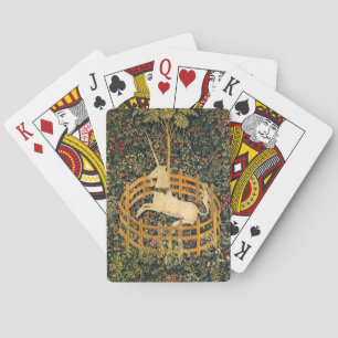 The Unicorn in Captivity Playing Cards