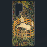 The Unicorn in Captivity Samsung Galaxy Case<br><div class="desc">Samsung Galaxy Case featuring the mediaeval tapestry The Unicorn in Captivity (1495-1505). The seventh tapestry in The Unicorn Tapestries—also known as The Unicorn Rests in a Garden—shows a white unicorn with a blue collar sitting inside a fence. Green grass and beautiful flowers surround the unicorn. A fantastic gift for mediaeval...</div>