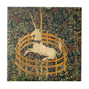The Unicorn in Captivity Tile