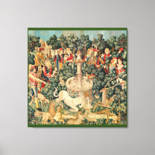The Unicorn is Found   Canvas Print