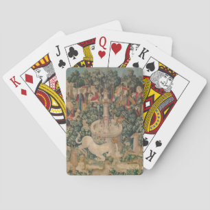 The Unicorn is Found, Mediaeval Tapestry Playing Cards