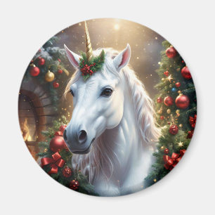 “The Unicorn of Noel” Magnet