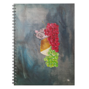 The Uninvited Guest Painting by Alfred Fox Notebook