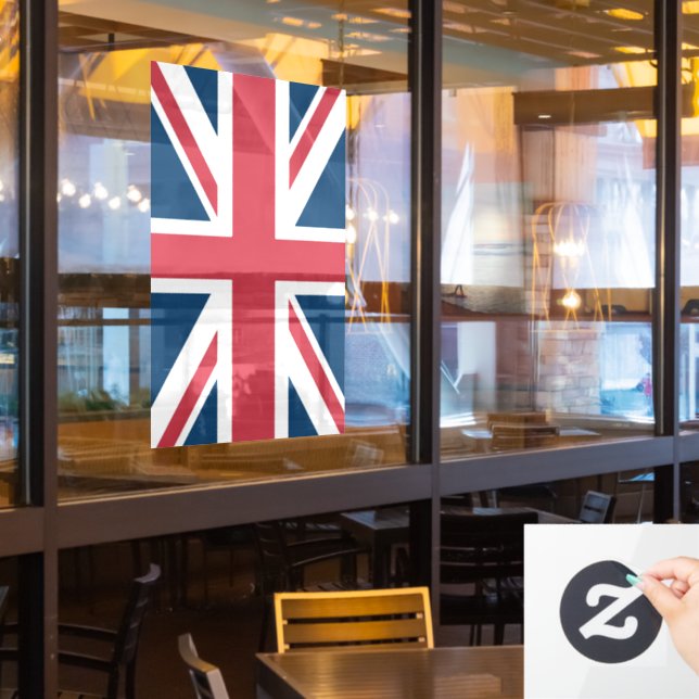 The Union Jack British Flag (Restaurant Window)