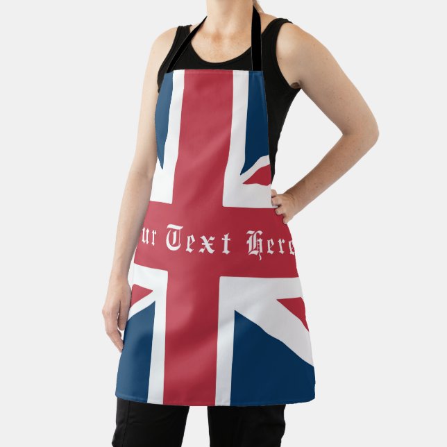 The Union Jack British Flag Apron (Insitu)
