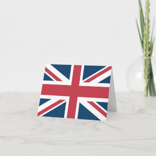 The Union Jack British Flag Card