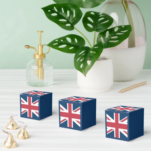 The Union Jack British Flag Favour Box (Multiple)