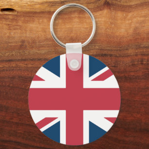 The Union Jack British Flag Keychain
