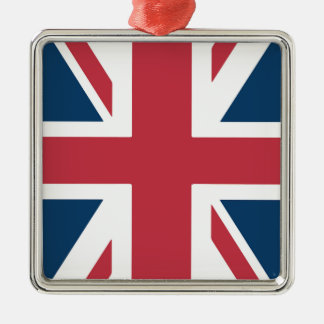 The Union Jack British Flag Metal Tree Decoration