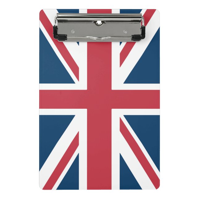 The Union Jack British Flag Mini Clipboard (Front)