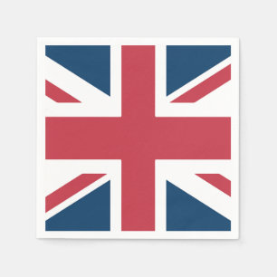 The Union Jack British Flag Napkin