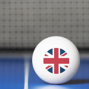 The Union Jack British Flag Ping Pong Ball