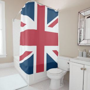 The Union Jack British Flag Shower Curtain