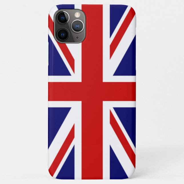 The Union Jack Classic Flag of the United Kingdom Case-Mate iPhone Case (Back)