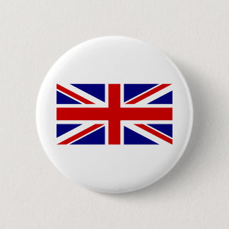 The Union Jack Flag 6 Cm Round Badge