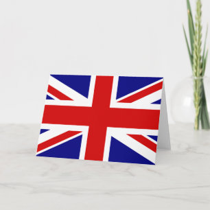 The Union Jack Flag Card