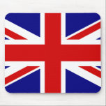 The Union Jack Flag Mouse Pad<br><div class="desc">The Union Jack Flag of the UK - United Kingdom, which is in Britain. The Union Jack flag symbolises the unity between England, Scotland and Ireland. The colours of the union jack flag are red, blue, white. This design is also available on many other products for you to choose from....</div>