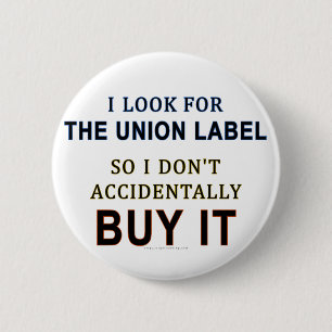 The Union Label 6 Cm Round Badge