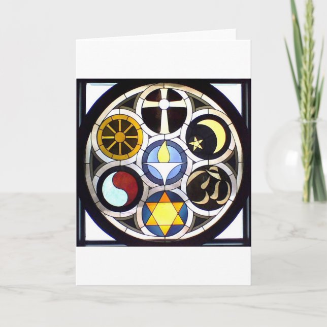 The Unitarian Universalist Church Rockford, IL Card (Front)