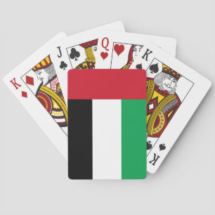 The United Arab Emirates Flag Playing Cards