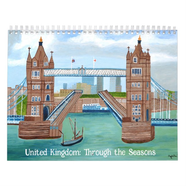 The United Kingdom Calendar 2025 (Cover)