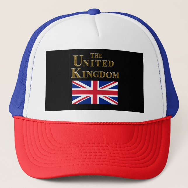 THE UNITED KINGDOM TRUCKER HAT (Front)